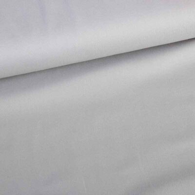 Tissu coton tissé gris clair