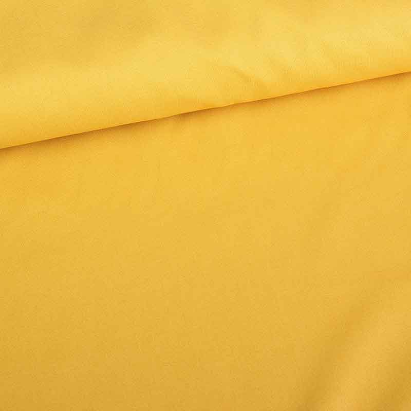Tissu coton ocre jaune