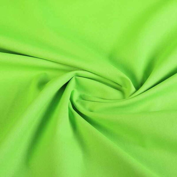 Tissu coton tissé lime