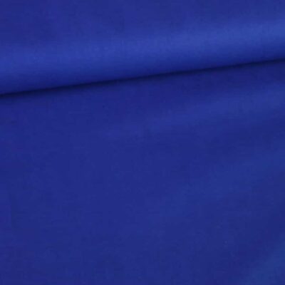 Tissu coton tissé cobalt