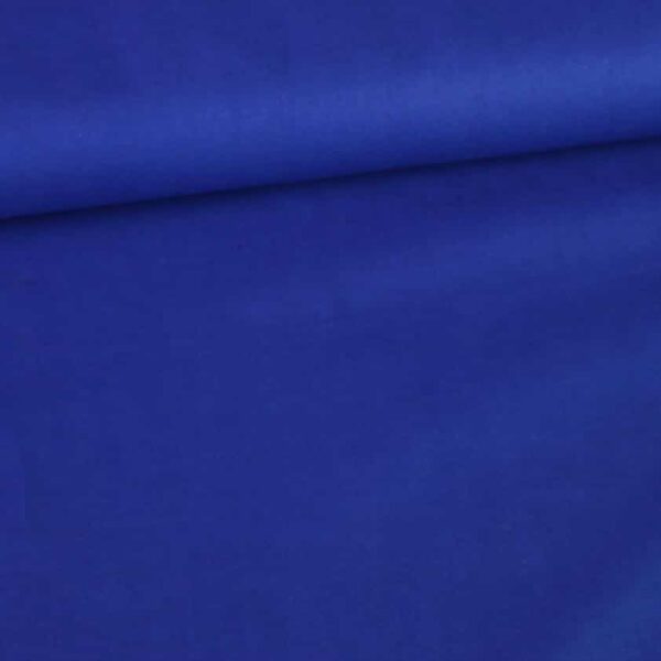 Tissu coton tissé cobalt