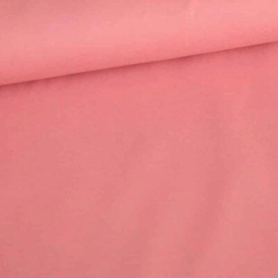 Tissu coton tissé vieux rose