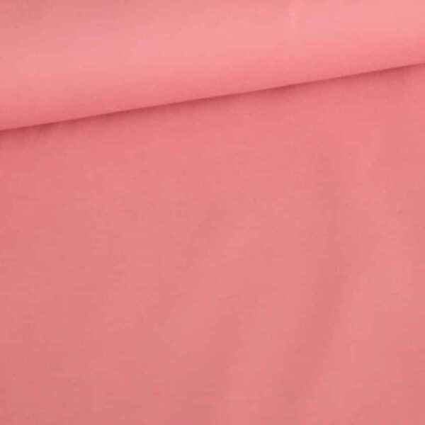 Tissu coton tissé vieux rose