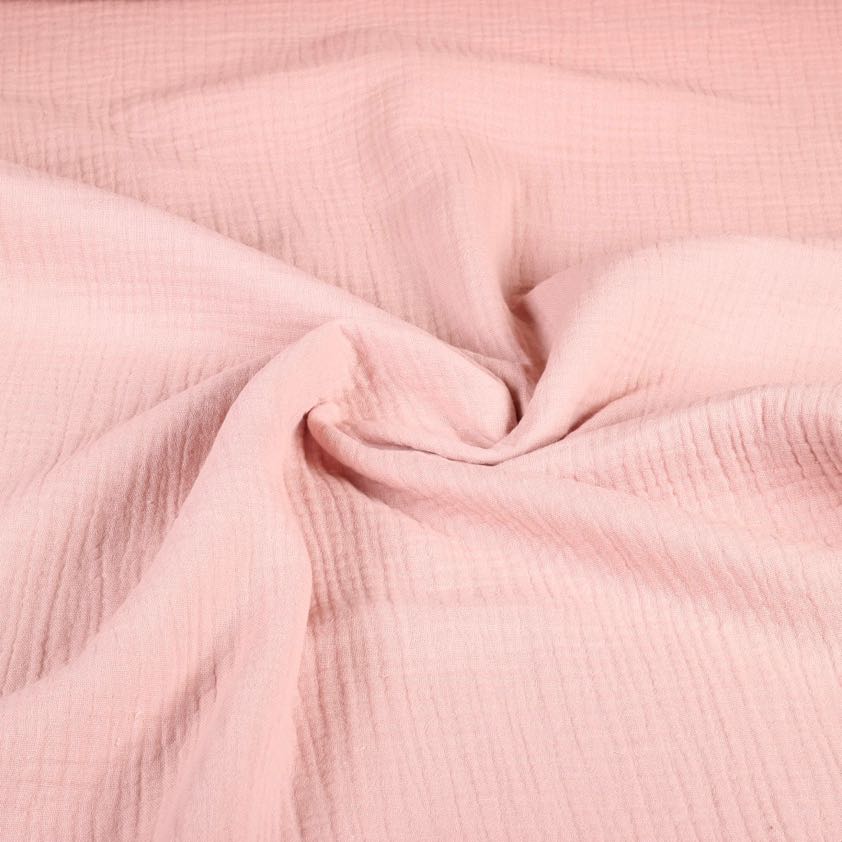 Tissu hydrophile vieux rose