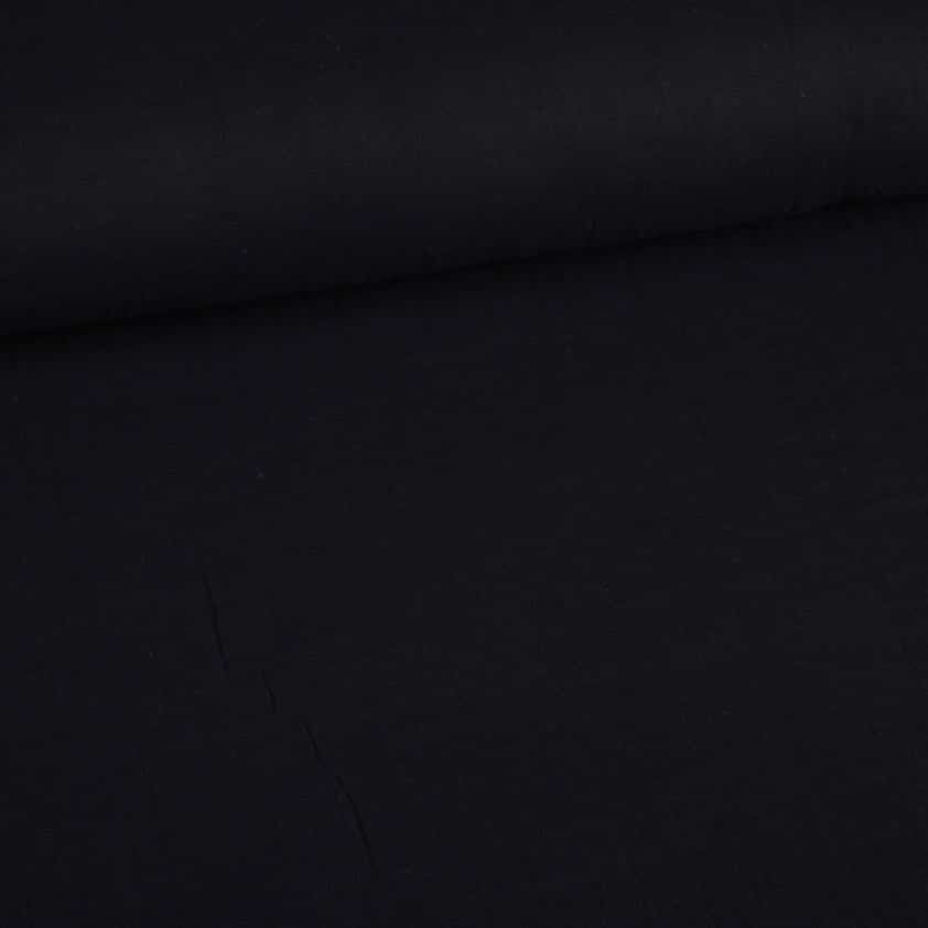 Tissu hydrophile coton bébé noir