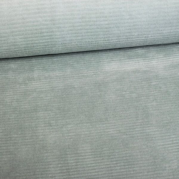 Tissu tricot rib cord stretch vert sauge