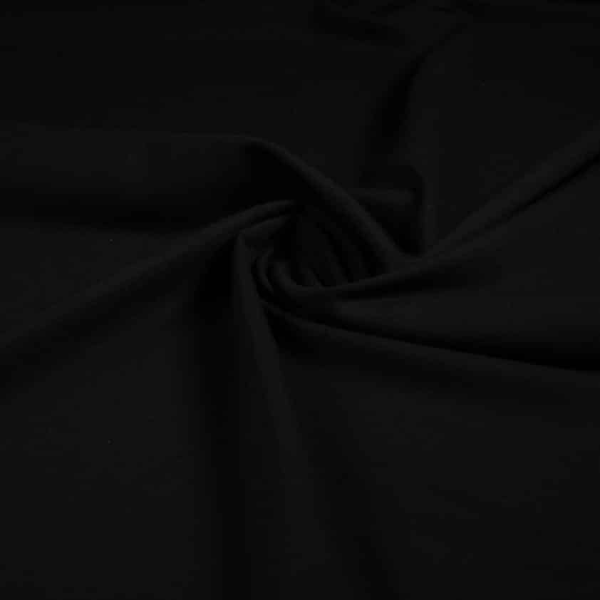 Tissu Punta di Roma noir