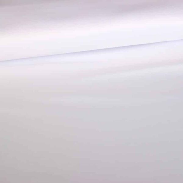 Tissu satin de mariée deluxe mat blanc