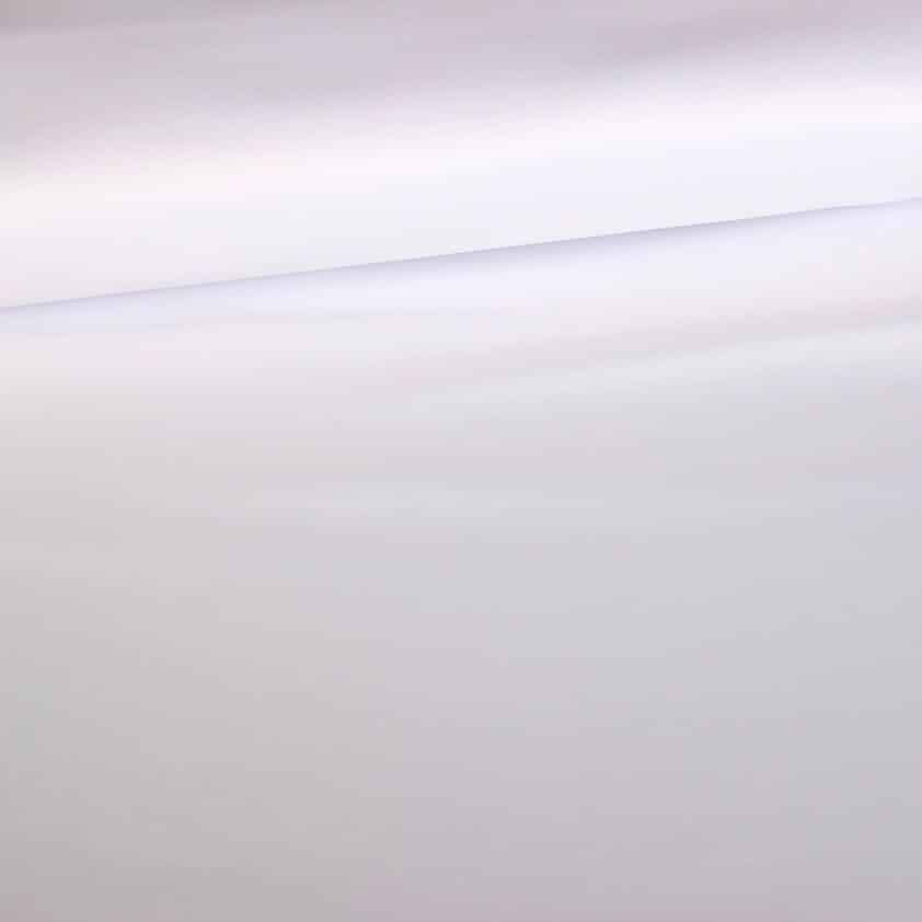Tissu satin de mariée deluxe mat blanc