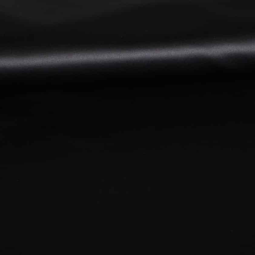 Tissu satin mariage deluxe mat noir