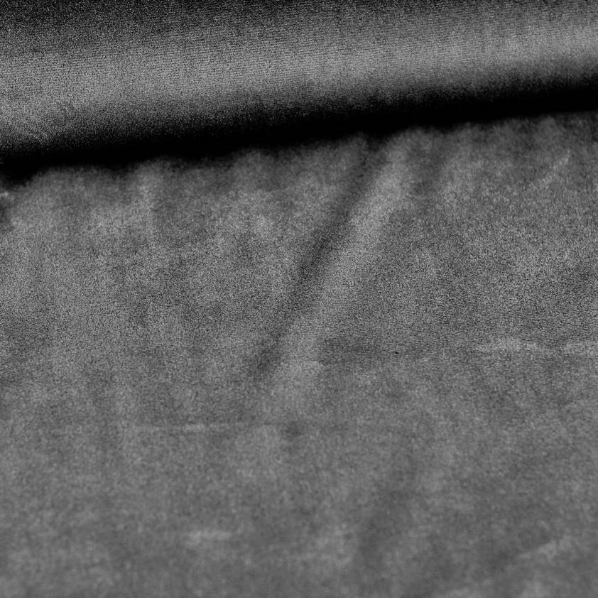 Tissu Minky fleece noir