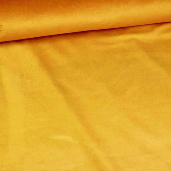 Tissu Minky fleece ocre