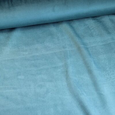 Tissu Minky fleece vert ancien