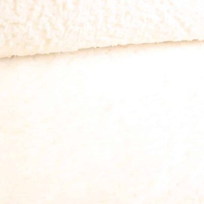 Tissu teddy Borg off white