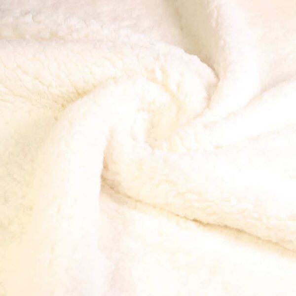 Tissu teddy Borg off white