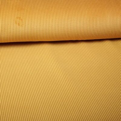 Tissu corduroy ocre
