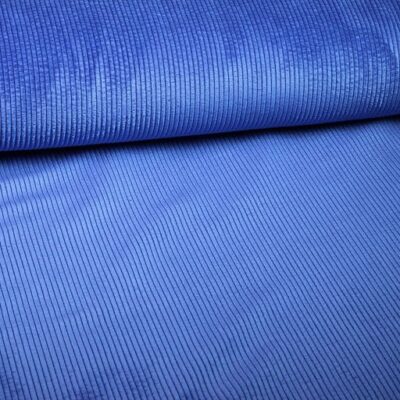 Tissu corduroy kobalt