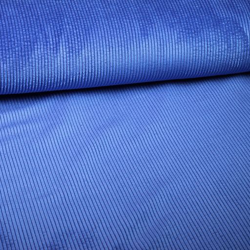Tissu corduroy kobalt