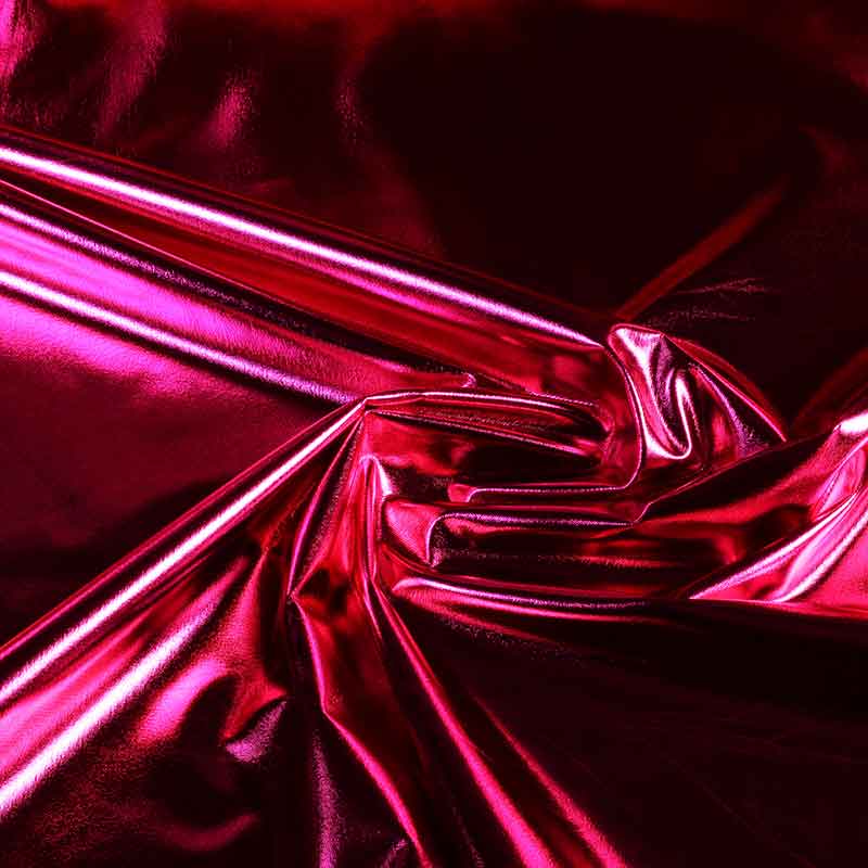 Tissu stretch lamée fuchsia