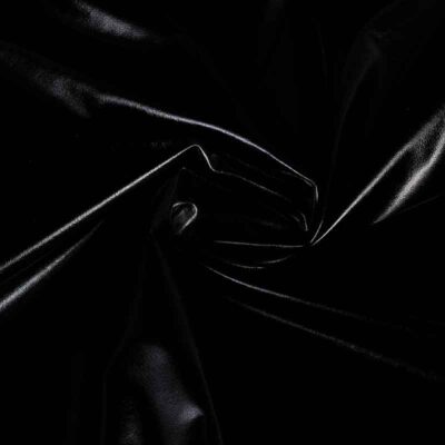 Tissu Stretch Lamee noir