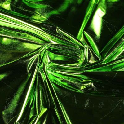 Tissu Stretch Lamee lime