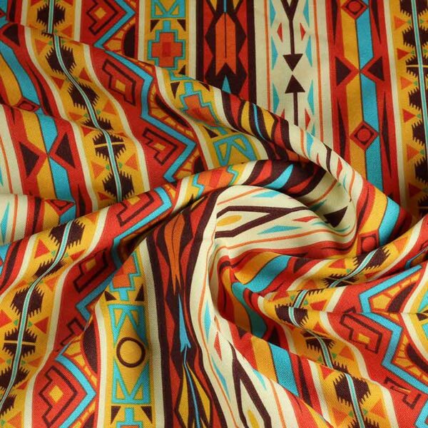 Tissu Mexico naturel