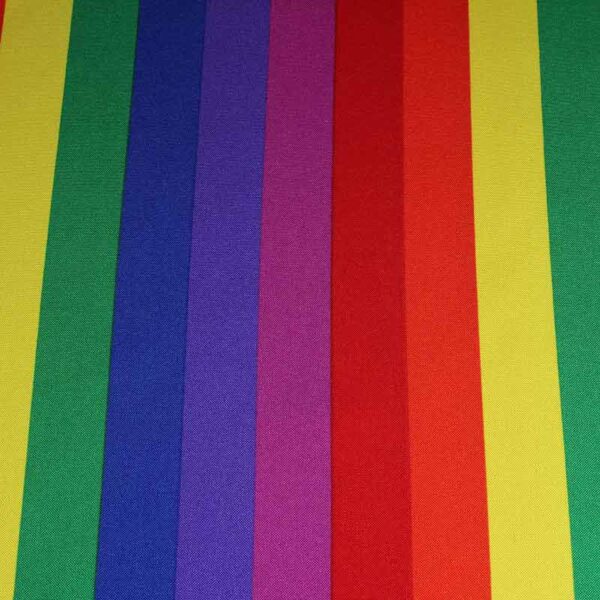 Tissu Terlenka rayé multicolor