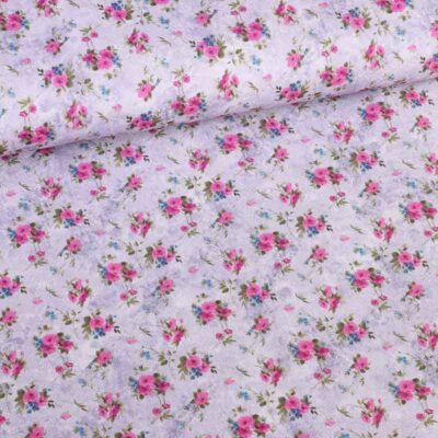 Tissu Terlenka Mille Fleur lila