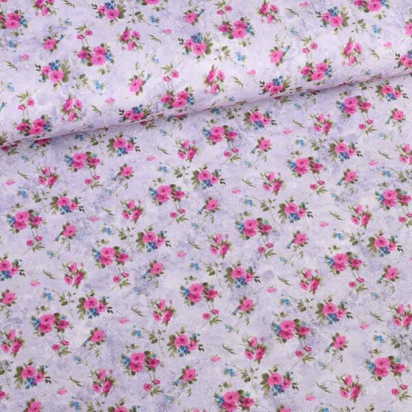 Tissu Terlenka Mille Fleur lila