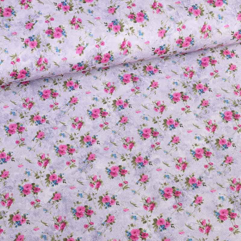 Tissu Terlenka Mille Fleur lila