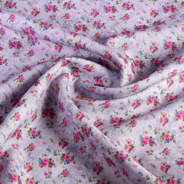 Tissu Terlenka Mille Fleur lila