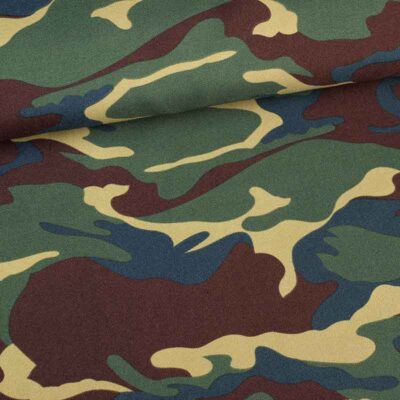 Tissu Terlenka camouflage vert
