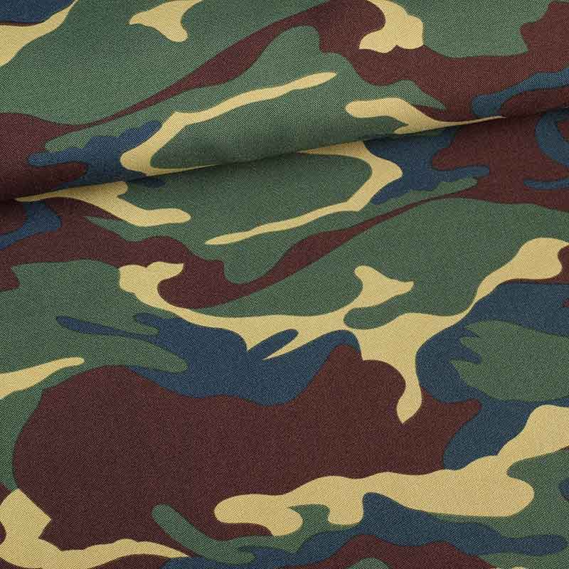 Tissu Terlenka camouflage vert