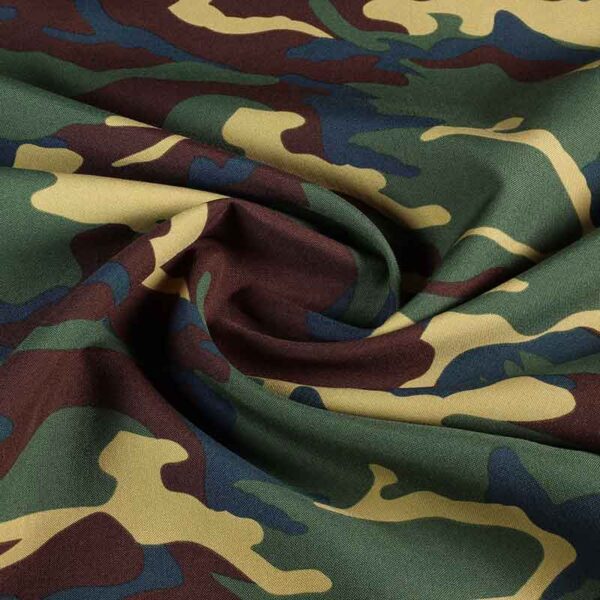 Tissu Terlenka camouflage vert