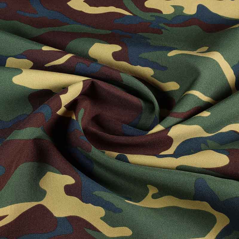 Tissu Terlenka camouflage vert