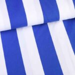 Terlenka streep kobalt wit