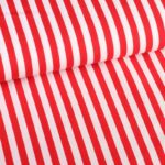 Terlenka streep rood wit