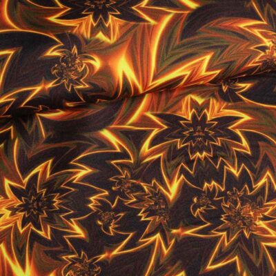 Tissu Terlenka Maître du feu impression numérique