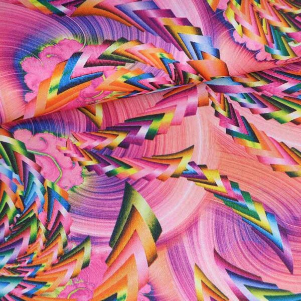 Tissu Terlenka tornado rose