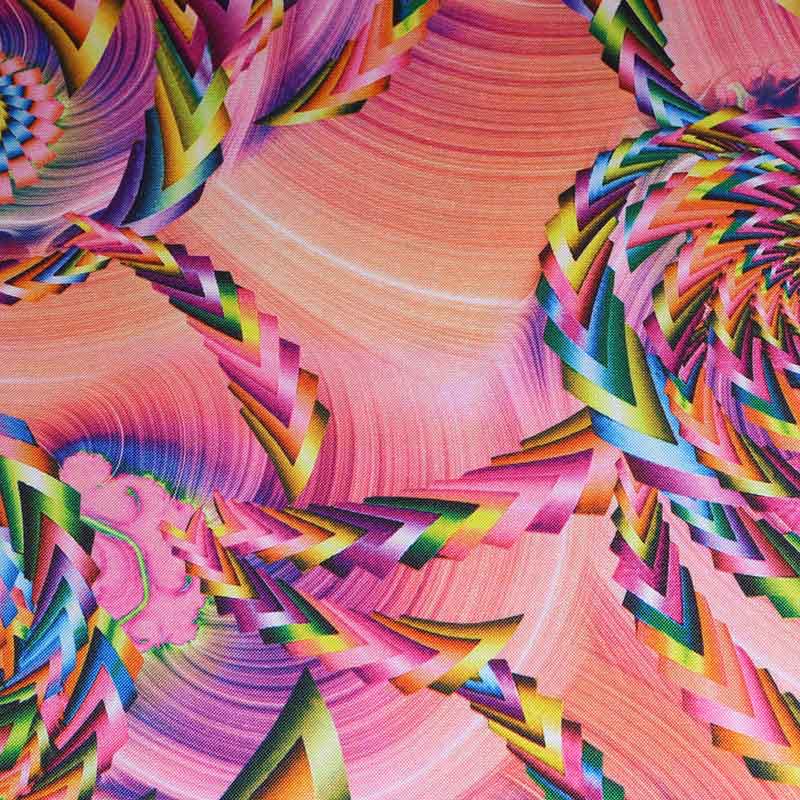 Tissu Terlenka tornado rose