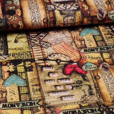 Tissu Terlenka steampunk