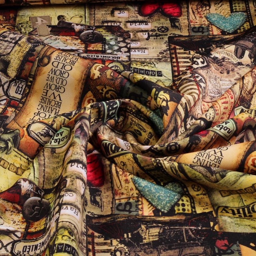 Tissu Terlenka steampunk