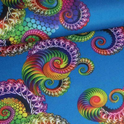 Tissu Terlenka Tentacule Aqua