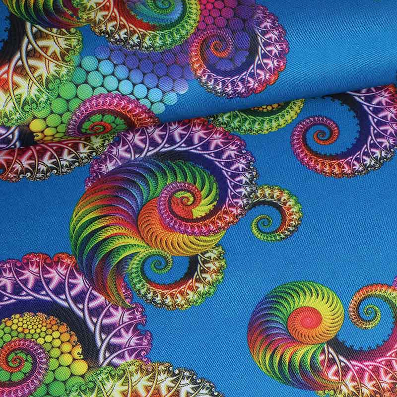 Tissu Terlenka Tentacule Aqua