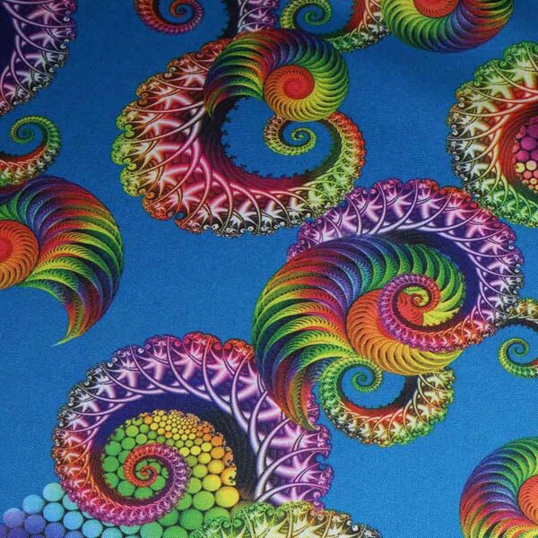 Tissu Terlenka Tentacule Aqua