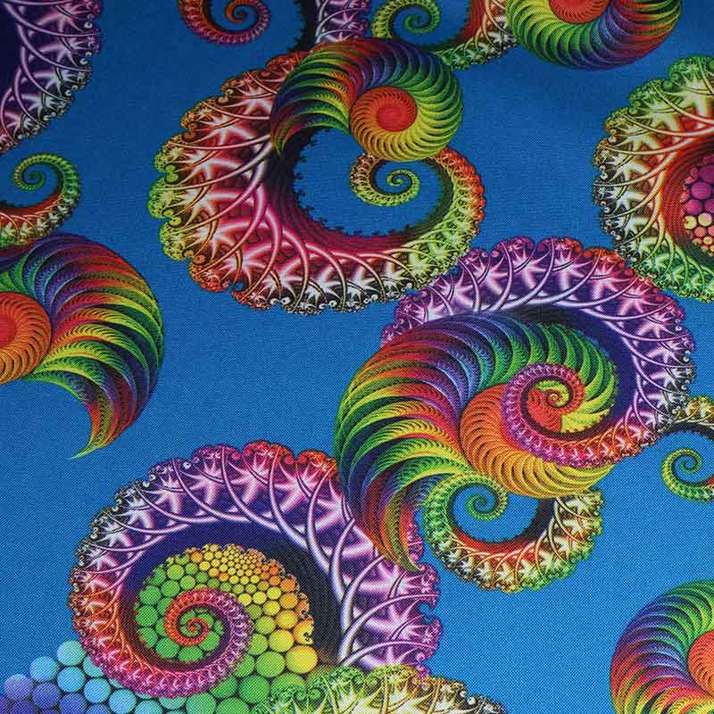 Tissu Terlenka Tentacule Aqua