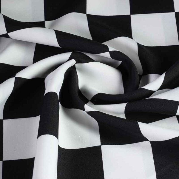 Tissu Terlenka noir blanc
