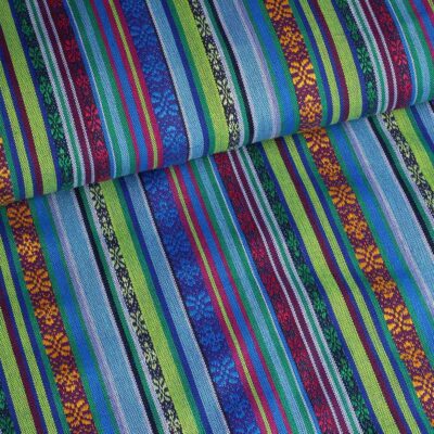 Tissu Mexico cobalt