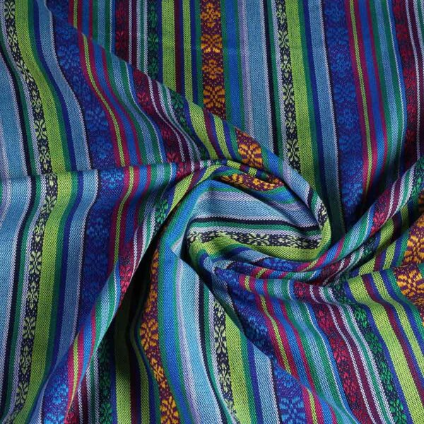 Tissu Mexico cobalt