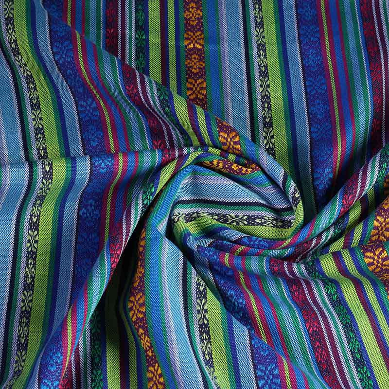 Tissu Mexico cobalt